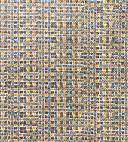 Labyrinth Fabric by Juliet Travers Ochre