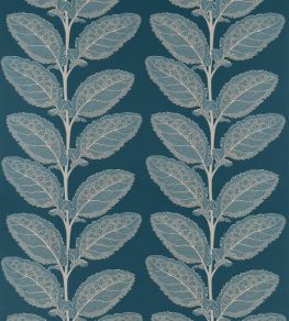 Lacinato Fabric by Thibaut Mineral
