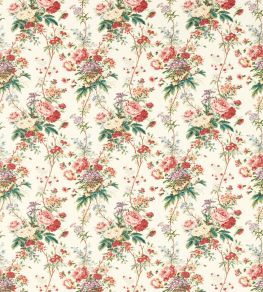 Lakeland Paradis Fabric by Sanderson Carmine