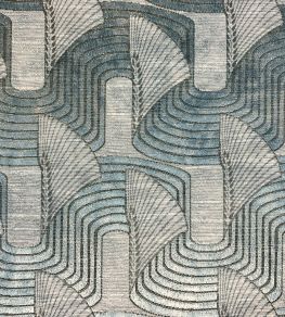 Lalique Fabric by Casal Bleu Glacier