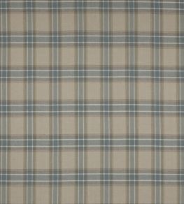 Lamorna Check Fabric by Colefax and Fowler Blue