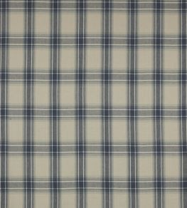 Lamorna Check Fabric by Colefax and Fowler Navy