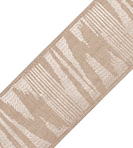 Lanai Embroidered Border Trimming by Samuel & Sons Dune