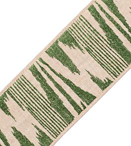 Lanai Embroidered Border Trimming by Samuel & Sons Kelp