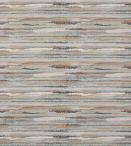 Lanata Fabric by Jane Churchill Silver/Aqua