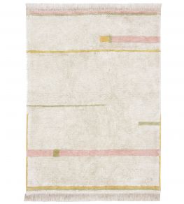 Lanes Rug by Lorena Canals Vintage Nude