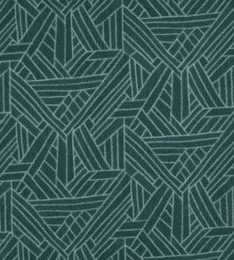 Las Pozas Fabric by Zinc Electric Teal