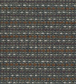 Lavenham Fabric by Osborne & Little Navy / Rust
