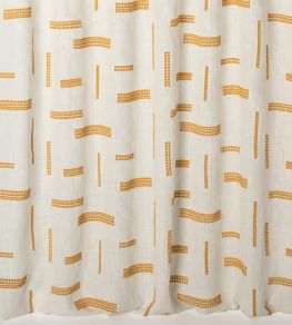 Lazuli Fabric by Nobilis Mustard