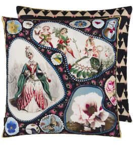 Le Jardin Feerique Cushion 55 x 55cm by Christian Lacroix Multicolore