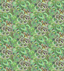Leaf Glaze Fabric by Designers Guild Emerald