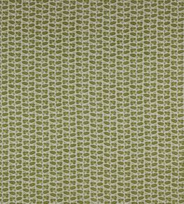 Leaf Stripe Fabric by Colefax and Fowler Leaf Green