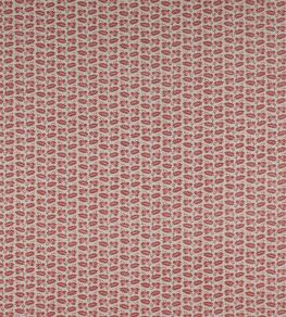 Leaf Stripe Fabric by Colefax and Fowler Pink