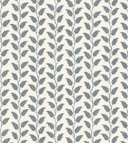 Leaf Wiggle Wallpaper by Josephine Munsey Bude Blue/Cotswold White