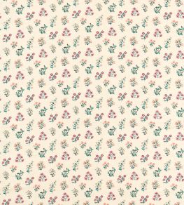 Leiden Fabric by Clarke & Clarke Teal/Berry