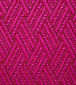 Vacoa Fabric by Lelievre Fuchsia