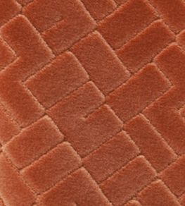 Vallauris Fabric by Lelievre Terracotta