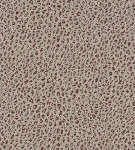 Leopard Fabric by James Hare Malbec