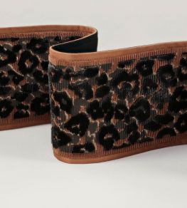 Leopard Velvet Braid Trimming by Romo Umber