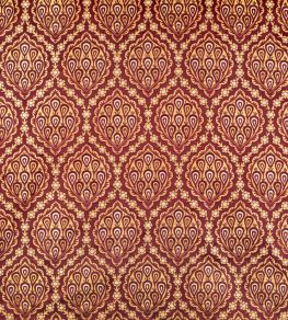 Les Grenades Fabric by Lelievre Grenat