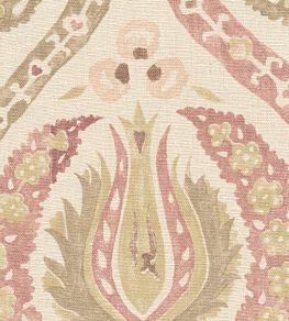 Benaki Fabric by Lewis & Wood Cocoa Rose