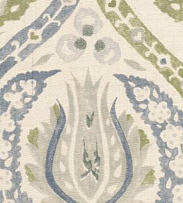 Benaki Fabric by Lewis & Wood Lavender Green