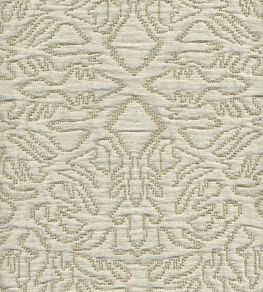 Stockholm Stitch Fabric by Lewis & Wood Double Cream