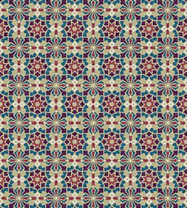Conway Fabric by Lewis & Wood Iris