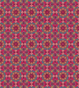 Conway Fabric by Lewis & Wood Zinnia