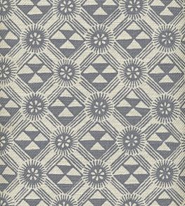Monochrome Fabric by Lewis & Wood Wedgewood Blue