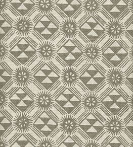 Monochrome Fabric by Lewis & Wood Cocoa