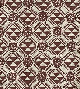 Monochrome Fabric by Lewis & Wood Mulberry