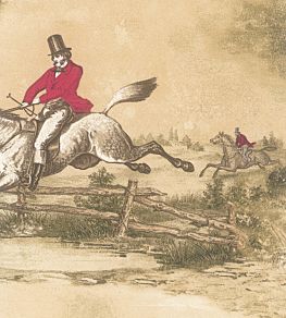 Hunting Scenes Wallpaper by Lewis & Wood 60