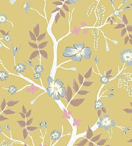 Cindas Roses Wallpaper by Lewis & Wood Sunshine