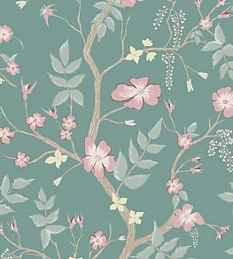 Cindas Roses Wallpaper by Lewis & Wood Genie