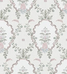 Vallance Wallpaper by Lewis & Wood Myrtle Pink