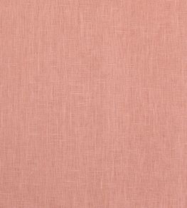 Light Weight Plain Linen Fabric by Volga Linen Soft Coral