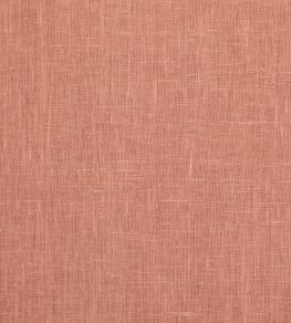 Light Weight Plain Linen Fabric by Volga Linen Terracotta