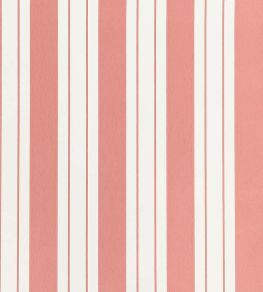 Ligorio Stripe Wallpaper by Osborne & Little Coral