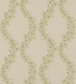 Liliana Wallpaper by Colefax and Fowler Leaf Green