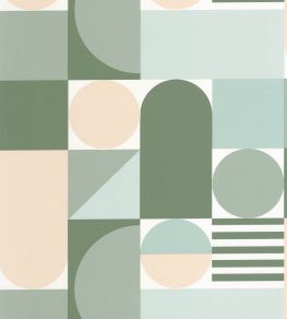 Limit Wallpaper by Caselio Vert Herbier