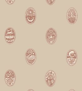 Linear Cameos Wallpaper by Josephine Munsey Cromwell Stone, Hibernacle and Salt Ridgel