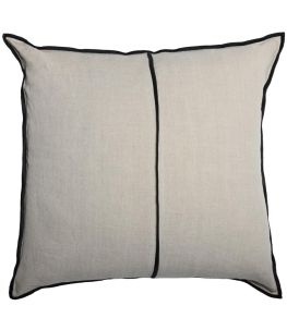 Linen Cushion by Casamance Beige