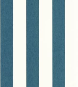 Linen Lines Wallpaper by Caselio Bleu Canard