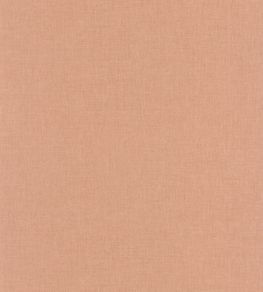 Linen Uni Wallpaper by Caselio Rouille