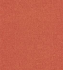 Linen Uni Wallpaper by Caselio Terracotta