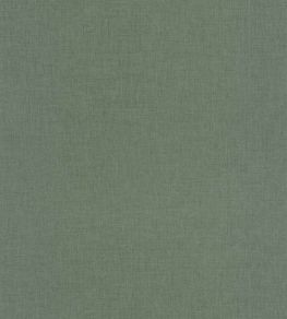 Linen Uni Wallpaper by Caselio Vert Bouteille