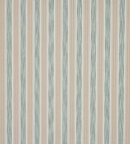 Linton Stripe Fabric by Jane Churchill Aqua