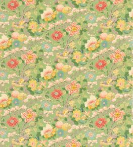 Little Magnolia Fabric by GP & J Baker Emerald