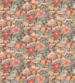Little Magnolia Fabric by GP & J Baker Espresso